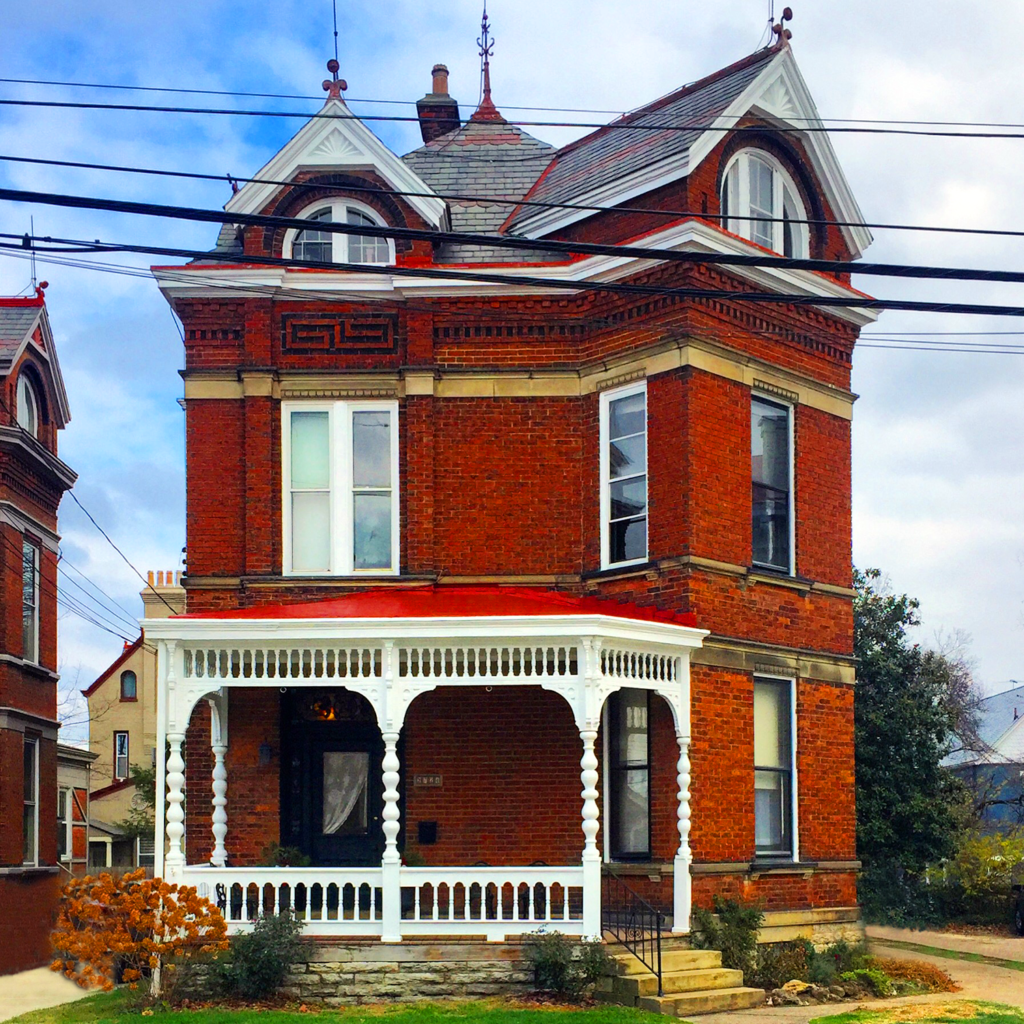 private residence on Hackberry St. by A.O. Elzner, circa 1890